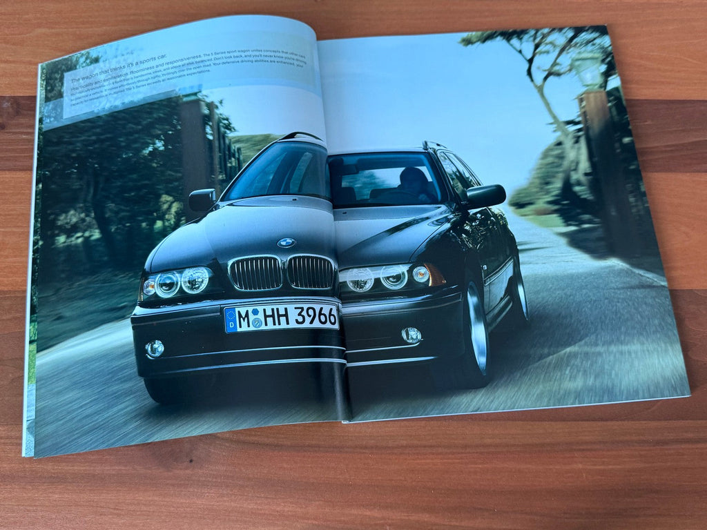 BMW-E39 Touring, 2002-Dealership-Sales-Brochure