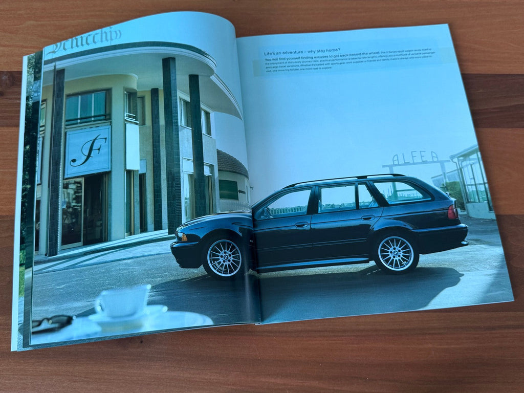 BMW-E39 Touring, 2002-Dealership-Sales-Brochure