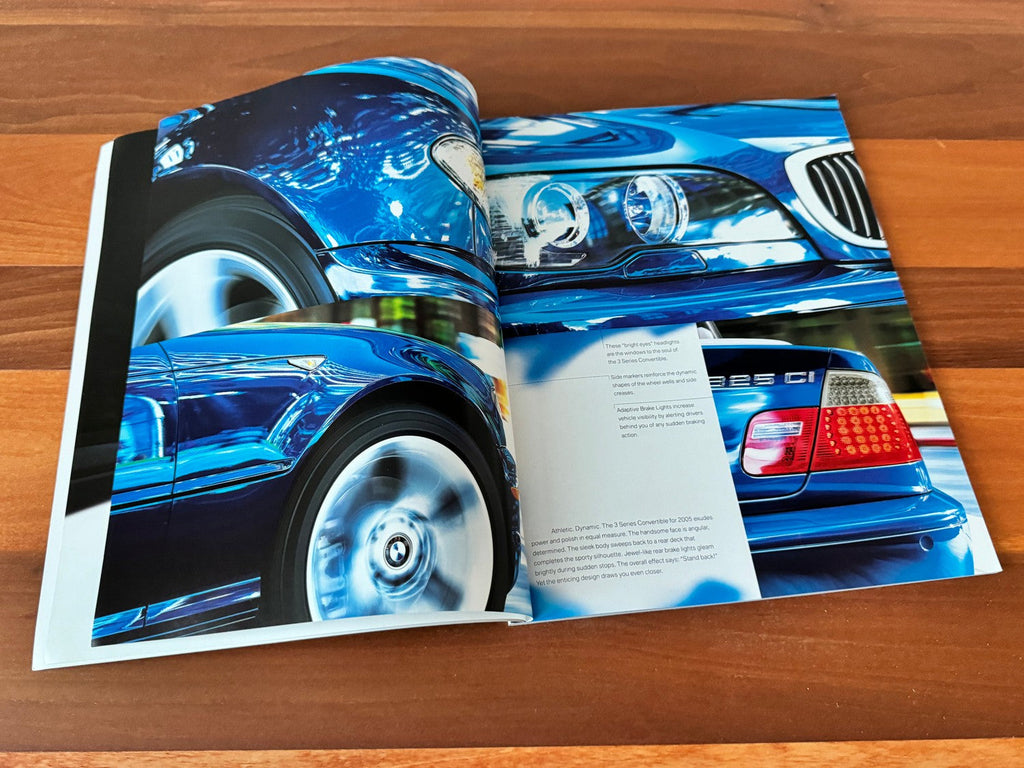 BMW-E46 Convertible, 2005-Dealership-Sales-Brochure