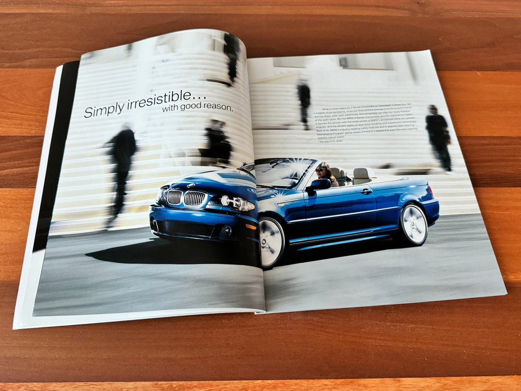 BMW-E46 Convertible, 2005-Dealership-Sales-Brochure