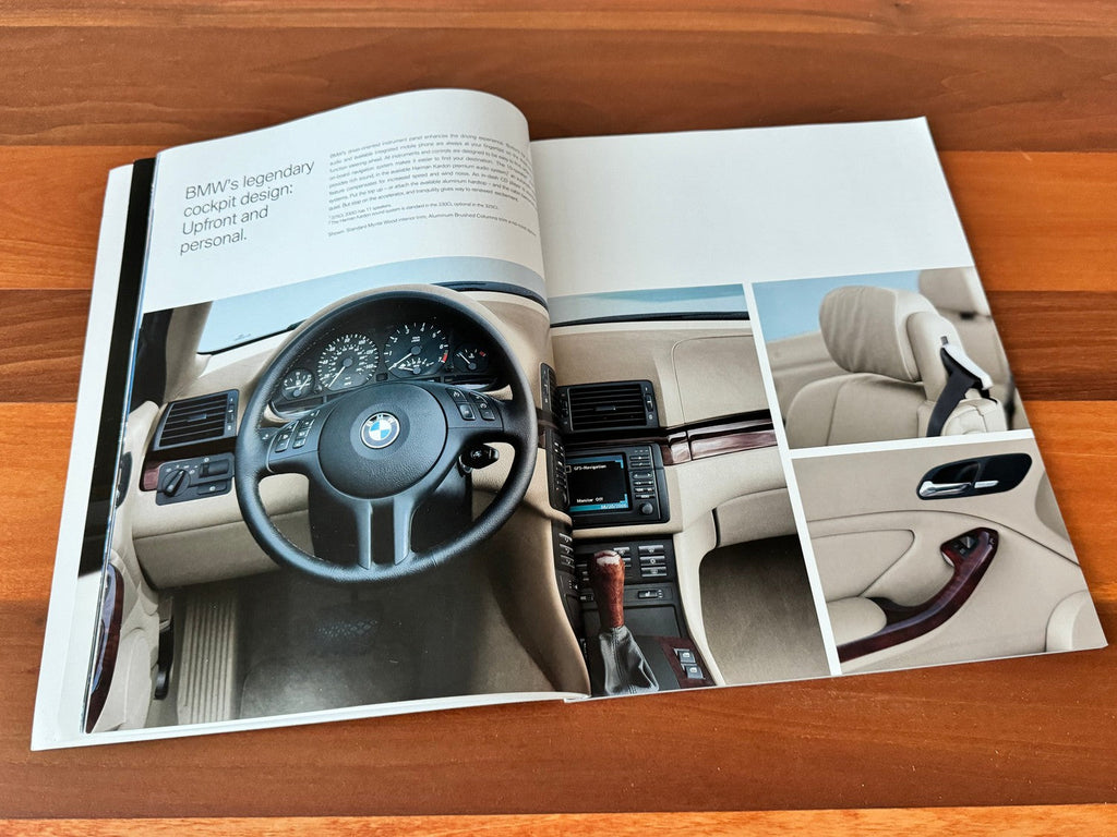 BMW-E46 Convertible, 2005-Dealership-Sales-Brochure