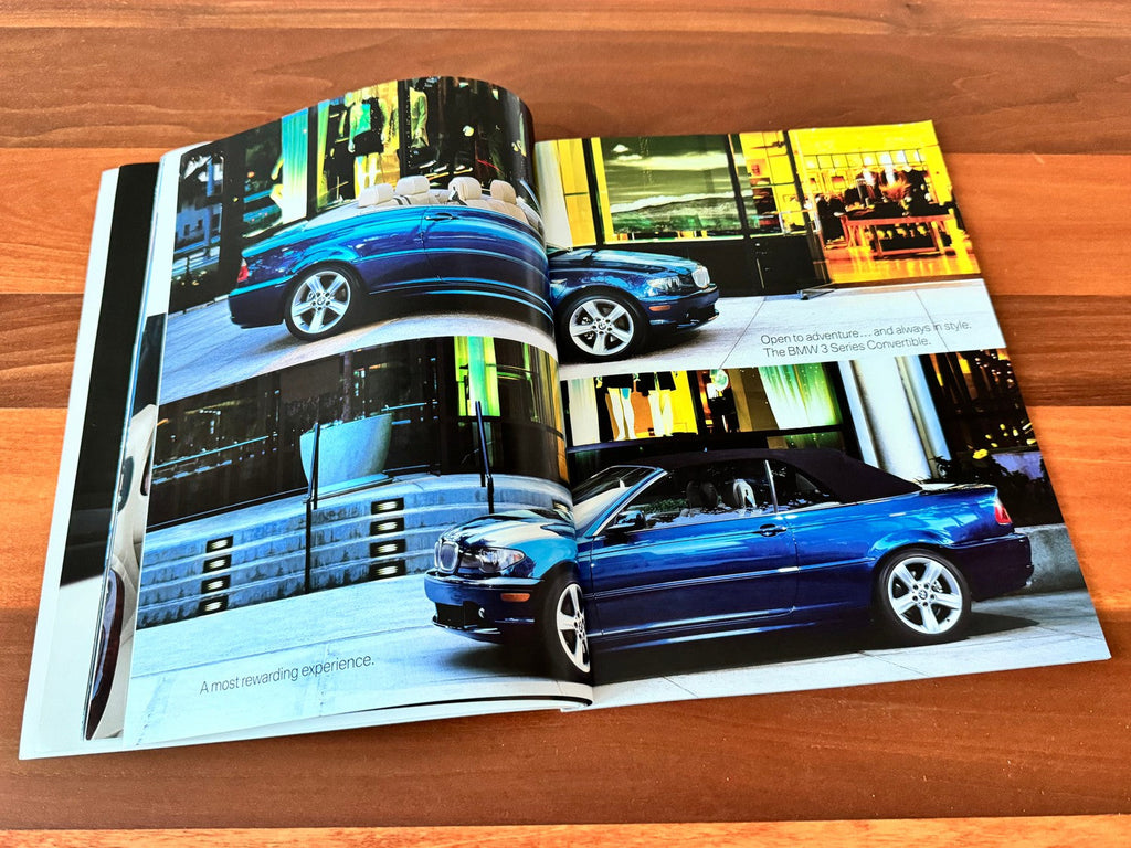 BMW-E46 Convertible, 2005-Dealership-Sales-Brochure