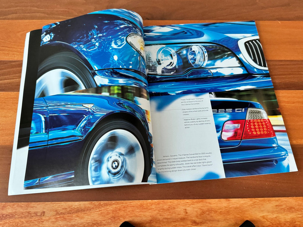 BMW-E46 Convertible, 2005-Dealership-Sales-Brochure