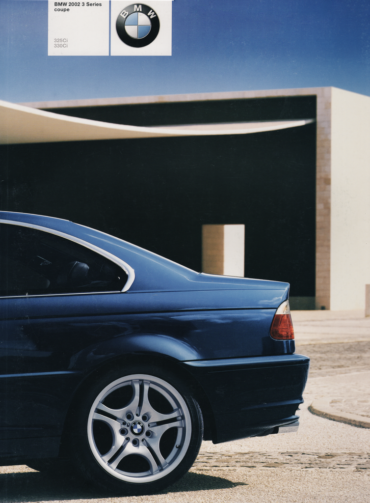 BMW-E46 Coupe, 2002-Dealership-Sales-Brochure