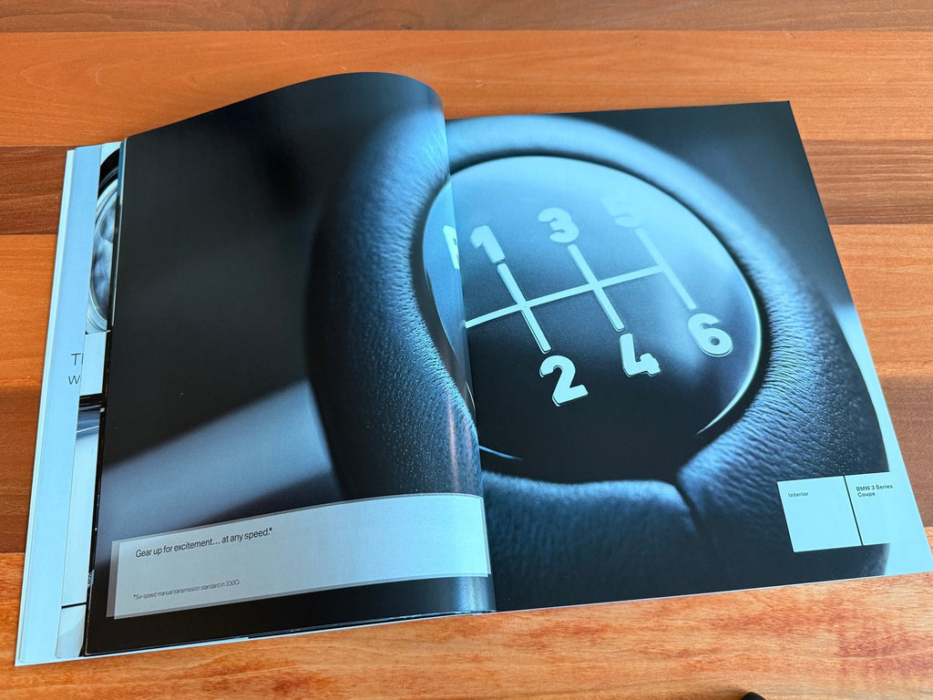 BMW-E46 Coupe, 2004-Dealership-Sales-Brochure