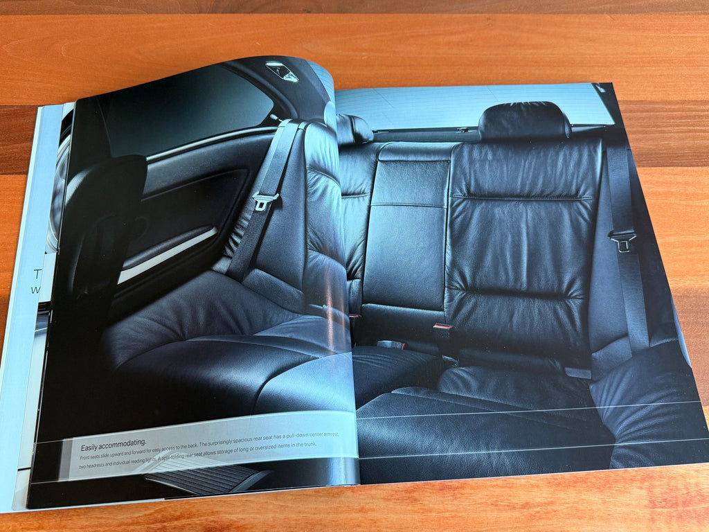 BMW-E46 Coupe, 2004-Dealership-Sales-Brochure
