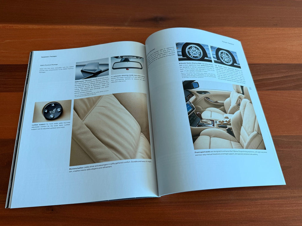 BMW-E46 Coupe, 2006-Dealership-Sales-Brochure