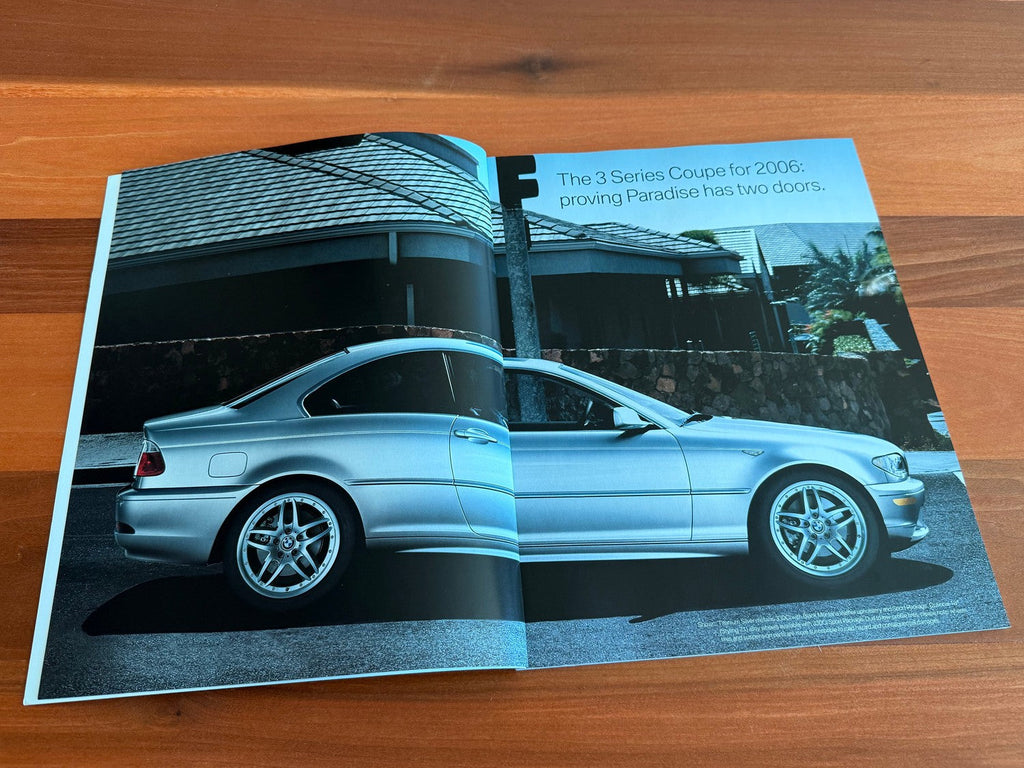 BMW-E46 Coupe, 2006-Dealership-Sales-Brochure