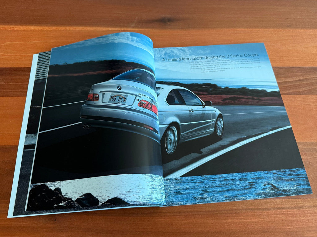 BMW-E46 Coupe, 2006-Dealership-Sales-Brochure