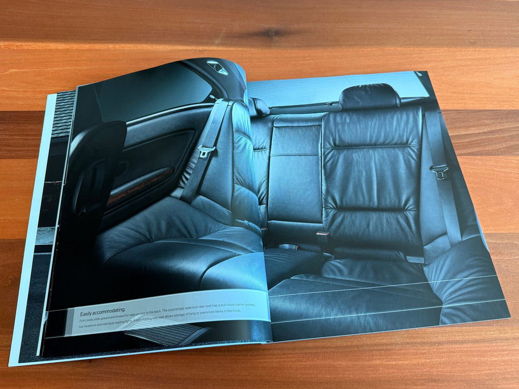 BMW-E46 Coupe, 2006-Dealership-Sales-Brochure