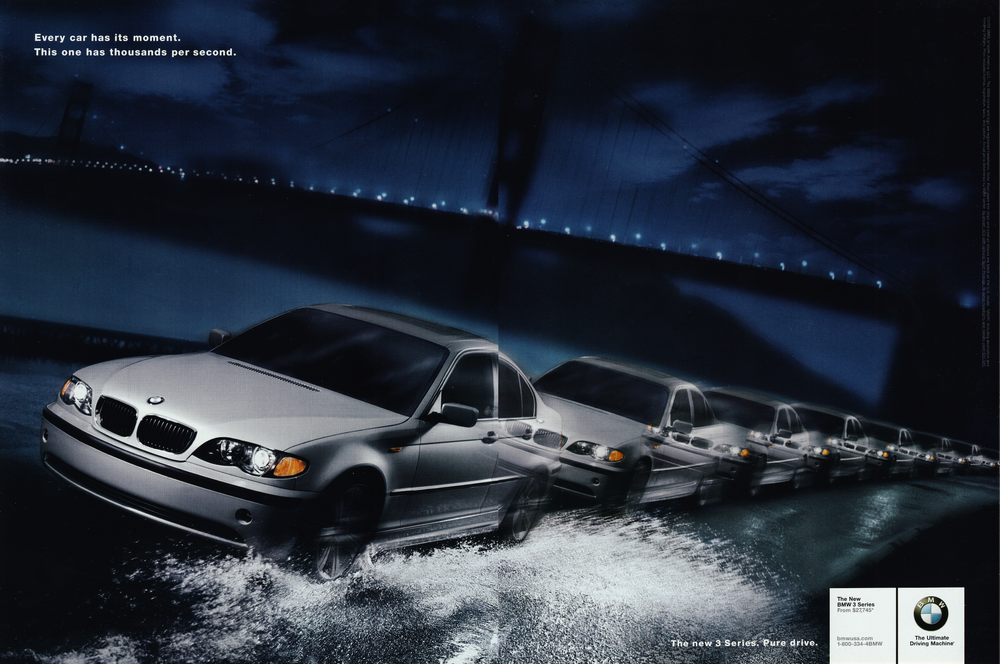 BMW-E46 Every Car Has Its Moment (a)-Vintage-Print-Magazine-Ad-BIMMERtips.com