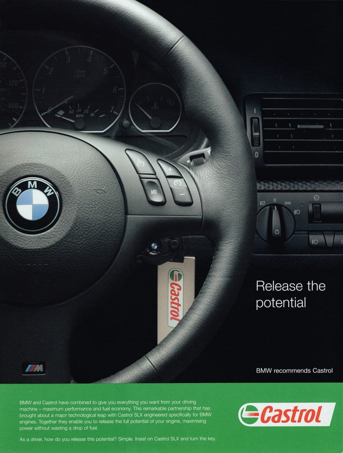 BMW-E46 M3 Castrol-Magazine-Ad