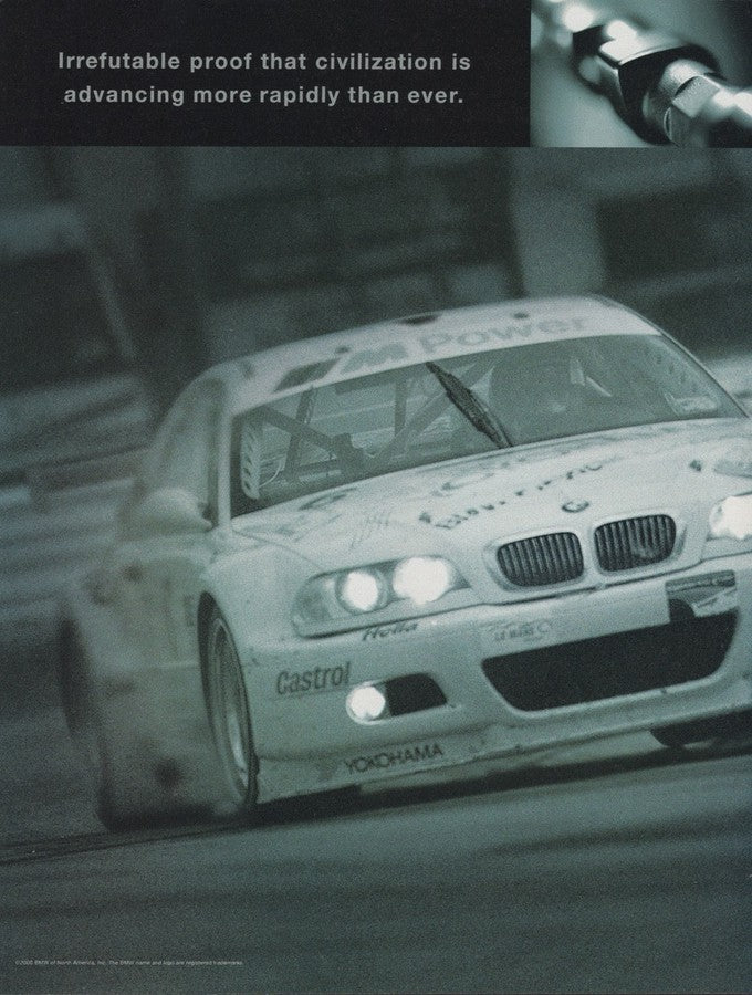 BMW-E46 M3 Irrefutable Proof-Vintage-Print-Magazine-Ad-BIMMERtips.com