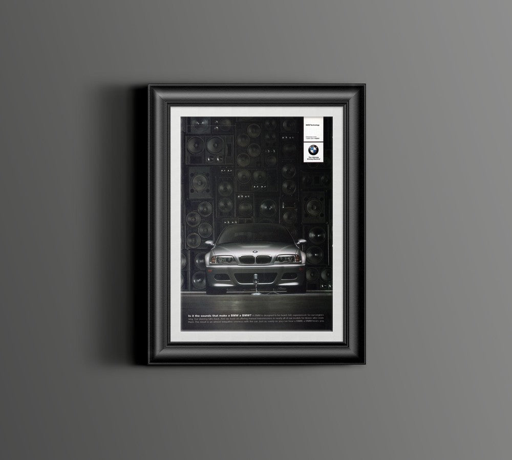 BMW-E46 M3 Is it the Sounds?-Magazine-Ad