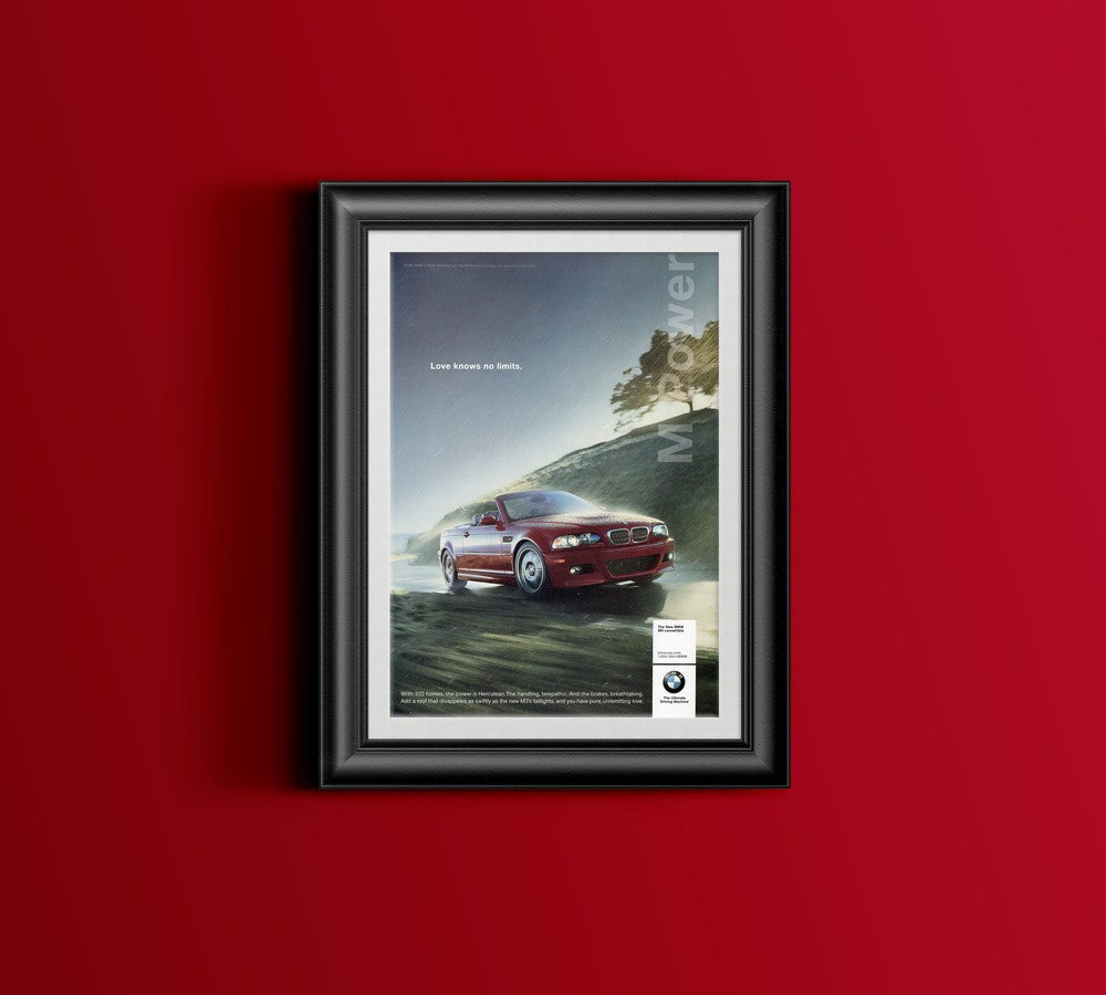 BMW-E46 M3 Love Knows No Limits-Magazine-Ad