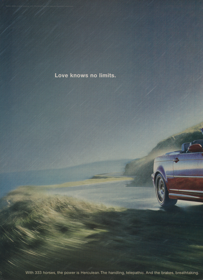 BMW-E46 M3 Love Knows No Limits a-Magazine-Ad