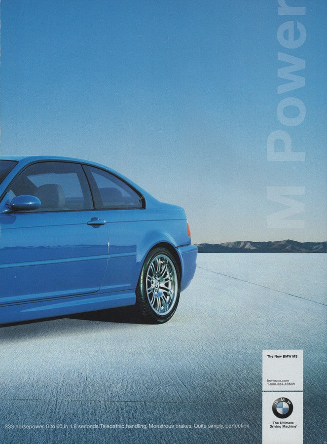 BMW-E46 M3 Perfection Blinked 2-Magazine-Ad