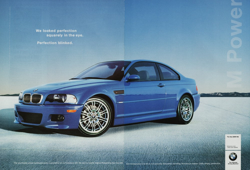 BMW-E46 M3 Perfection Blinked 2-Magazine-Ad