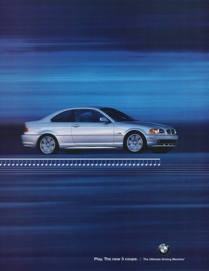 BMW-E46 Play-Vintage-Print-Magazine-Ad-BIMMERtips.com