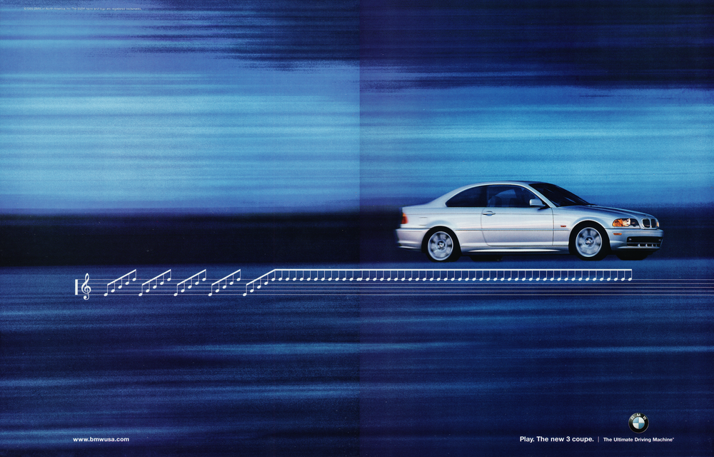 BMW-E46 Play-Vintage-Print-Magazine-Ad-BIMMERtips.com