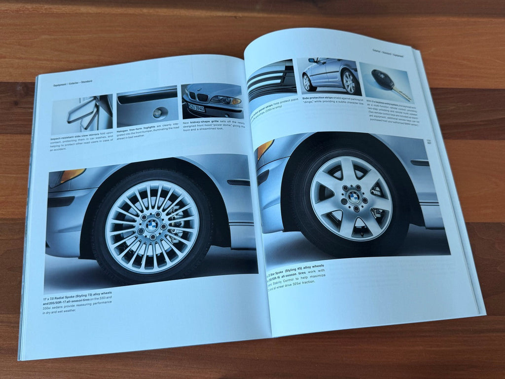 BMW-E46 Sedan, 2002-Dealership-Sales-Brochure