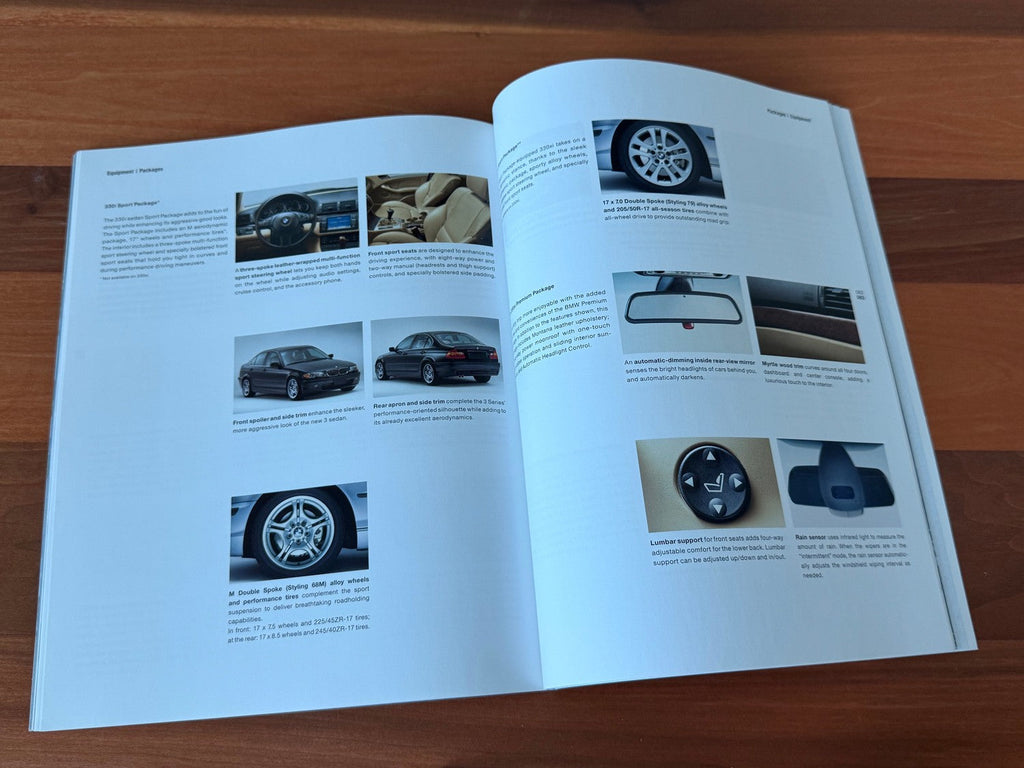 BMW-E46 Sedan, 2002-Dealership-Sales-Brochure