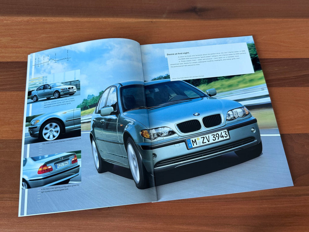 BMW-E46 Sedan, 2002-Dealership-Sales-Brochure