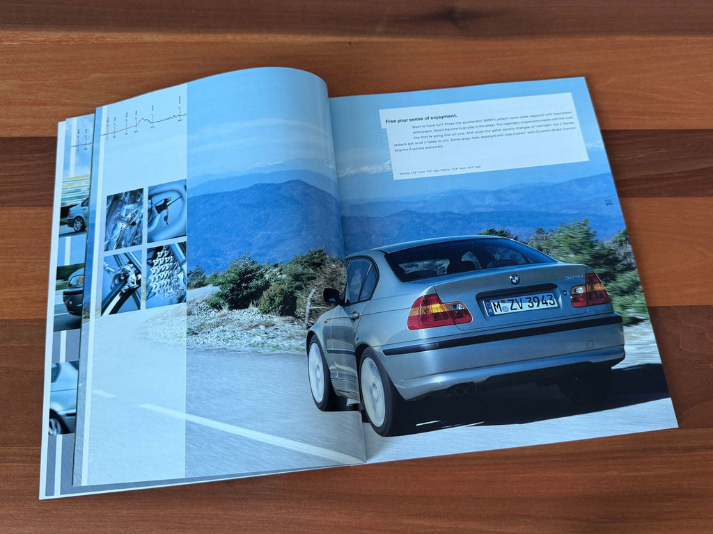 BMW-E46 Sedan, 2002-Dealership-Sales-Brochure