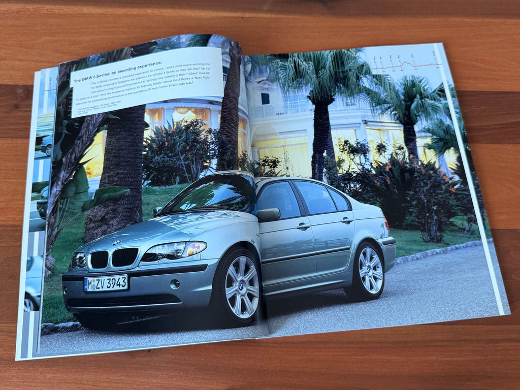 BMW-E46 Sedan, 2002-Dealership-Sales-Brochure