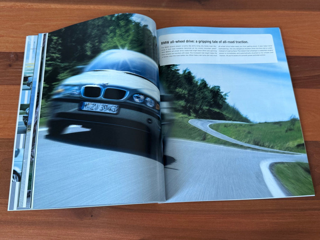 BMW-E46 Sedan, 2002-Dealership-Sales-Brochure