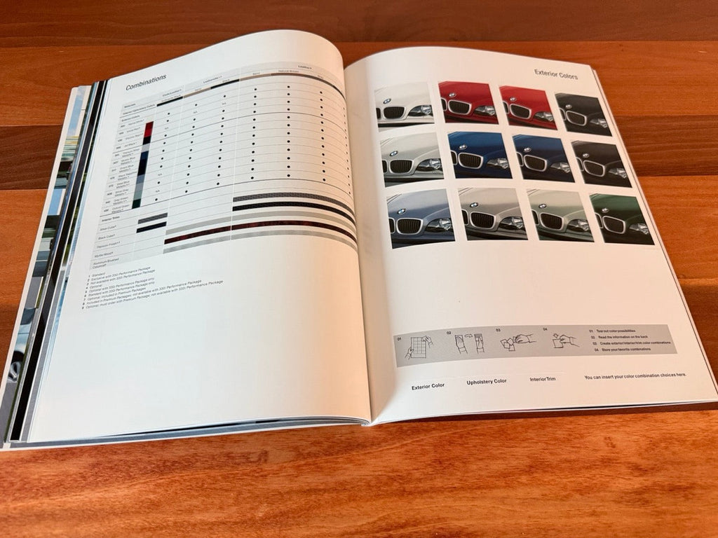 BMW-E46 Sedan, 2004-Dealership-Sales-Brochure