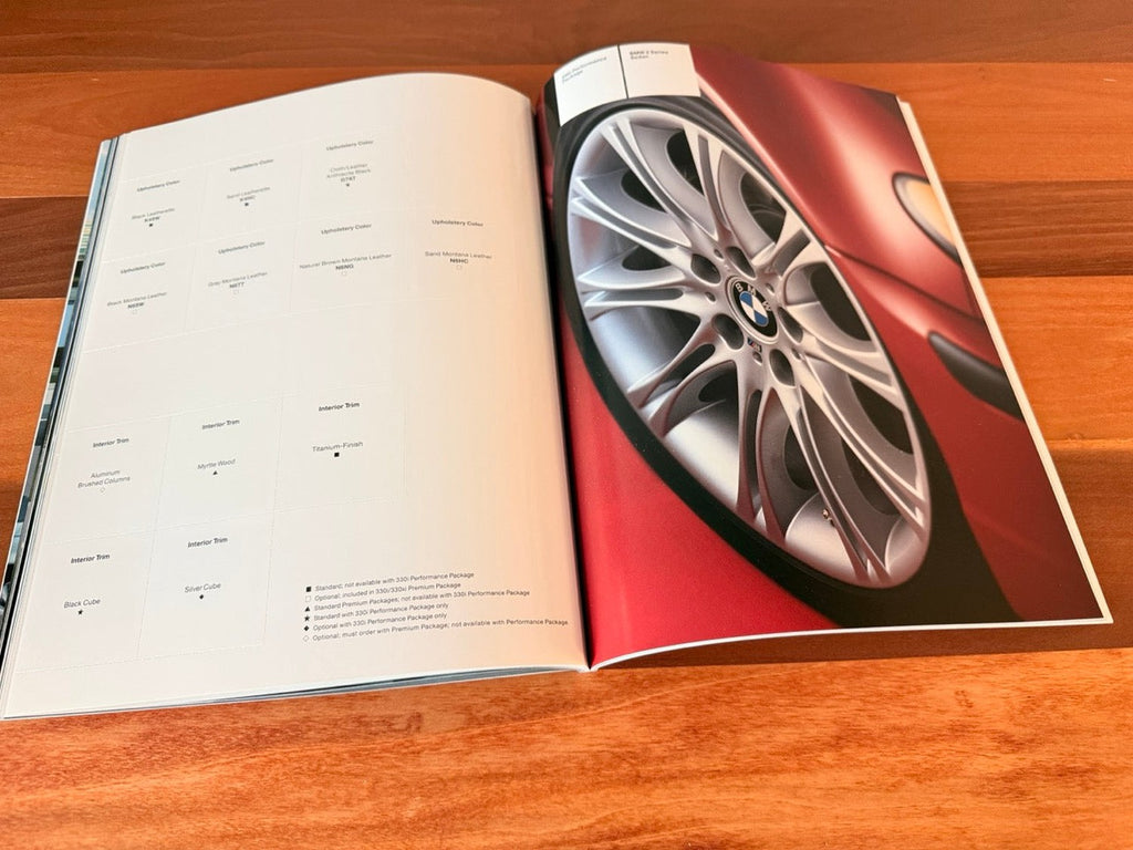 BMW-E46 Sedan, 2004-Dealership-Sales-Brochure