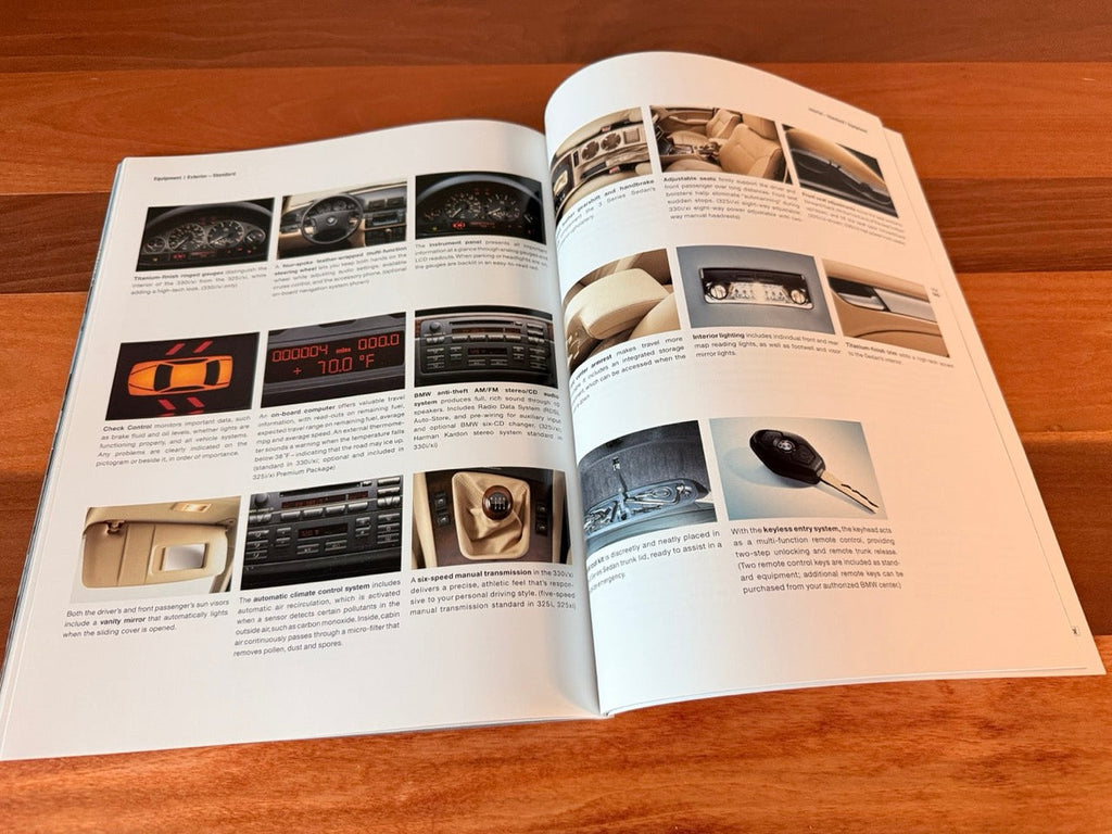 BMW-E46 Sedan, 2004-Dealership-Sales-Brochure