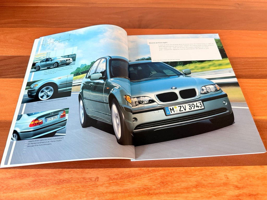 BMW-E46 Sedan, 2004-Dealership-Sales-Brochure