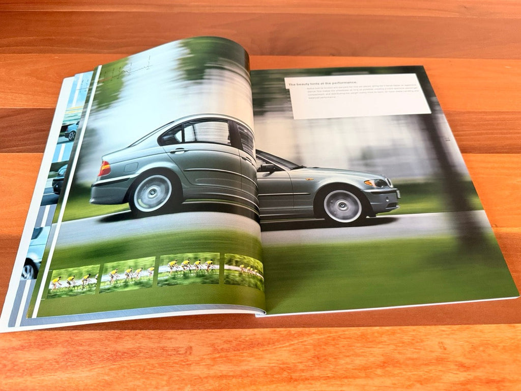 BMW-E46 Sedan, 2004-Dealership-Sales-Brochure