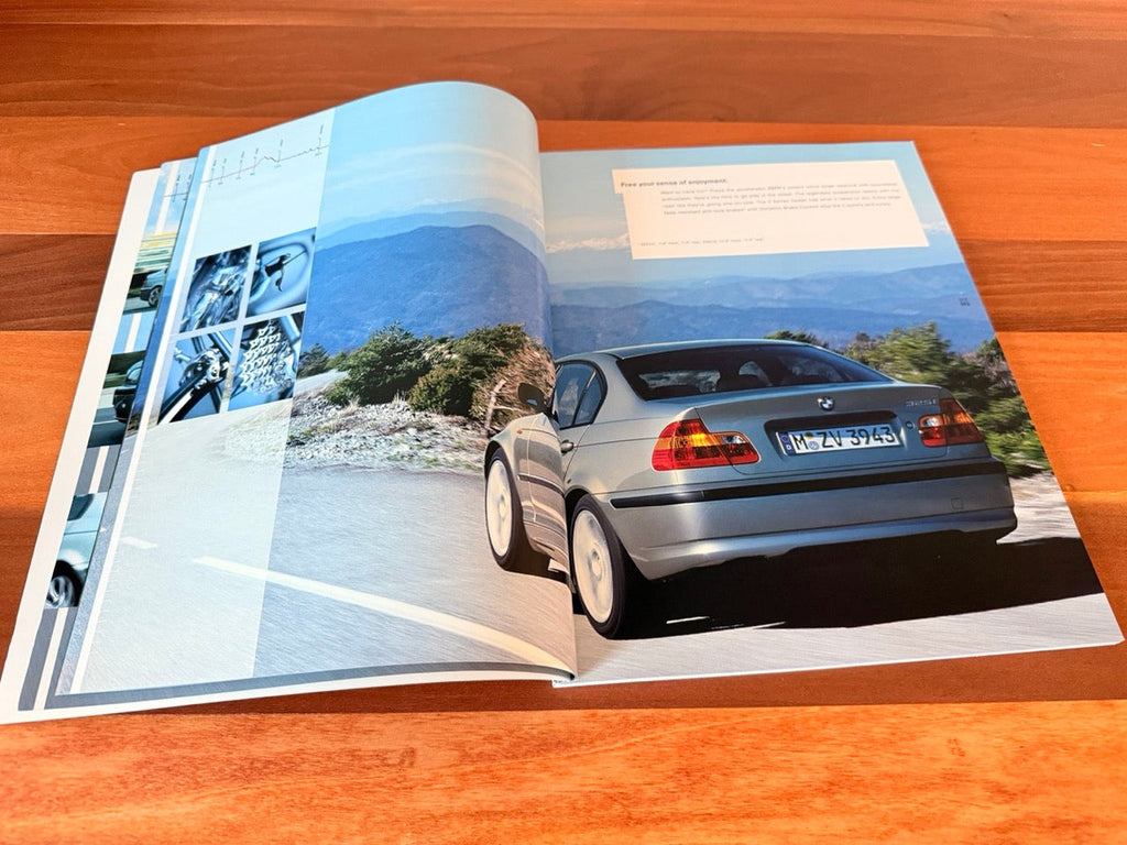BMW-E46 Sedan, 2004-Dealership-Sales-Brochure