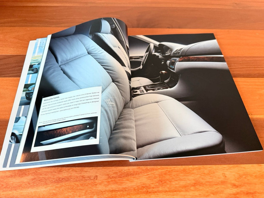BMW-E46 Sedan, 2004-Dealership-Sales-Brochure