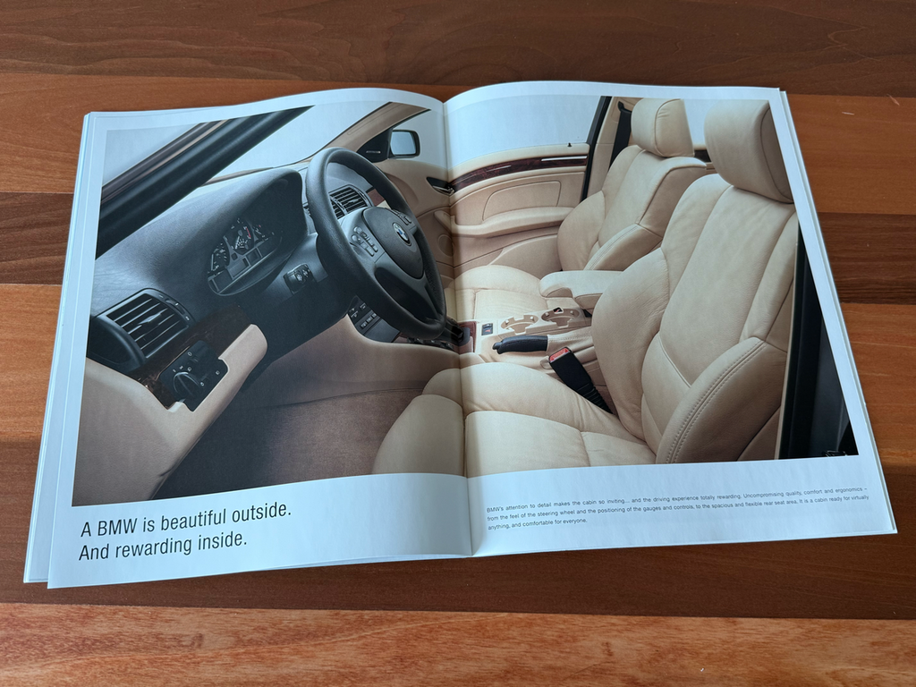 BMW-E46 Touring, 2000 a-Dealership-Sales-Brochure