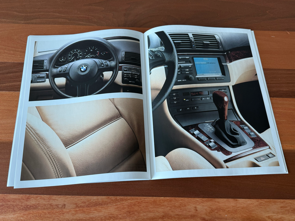 BMW-E46 Touring, 2000 a-Dealership-Sales-Brochure