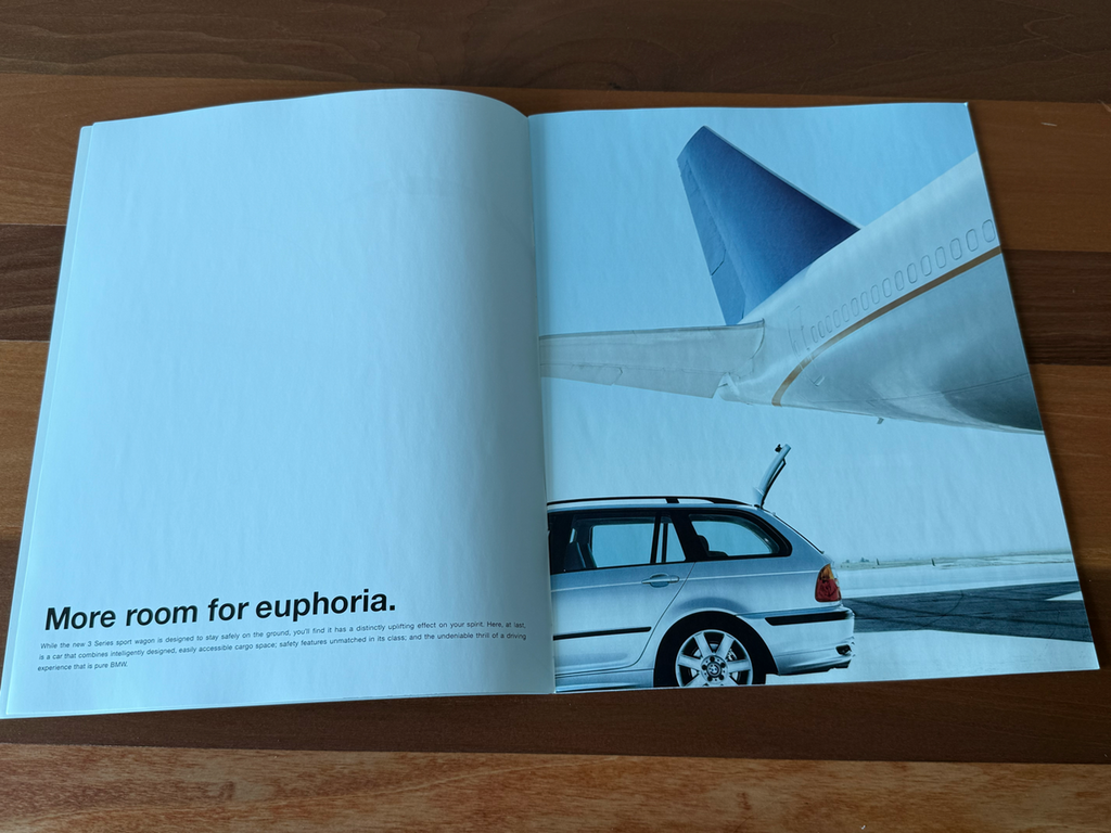 BMW-E46 Touring, 2000 a-Dealership-Sales-Brochure