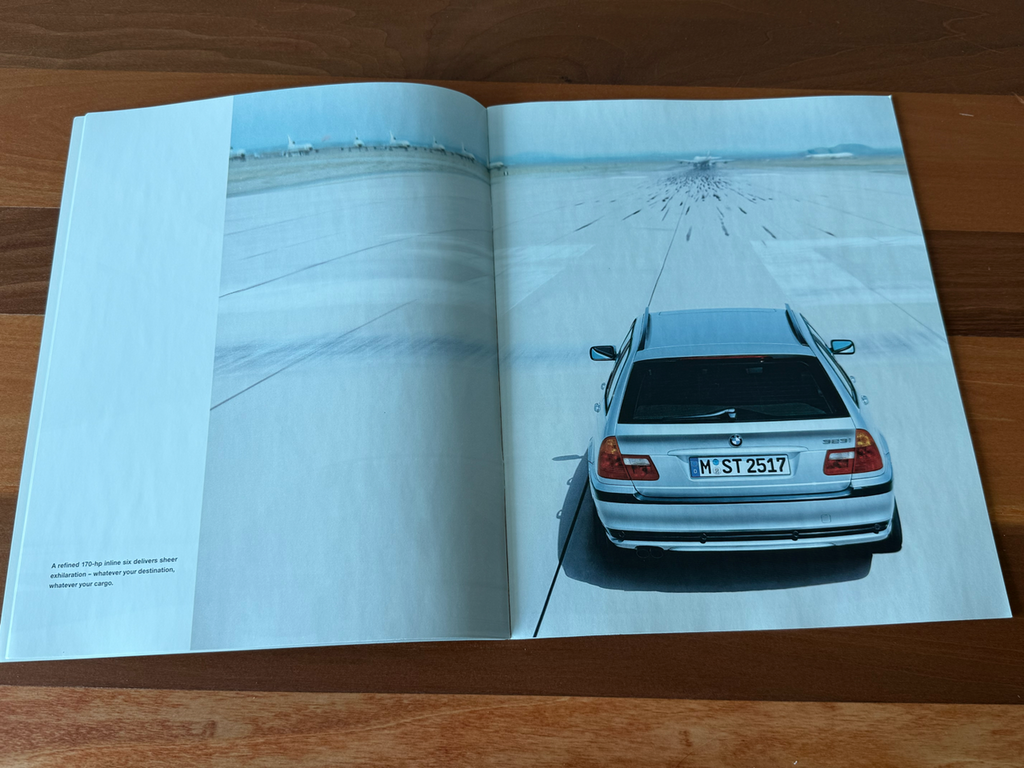 BMW-E46 Touring, 2000 a-Dealership-Sales-Brochure