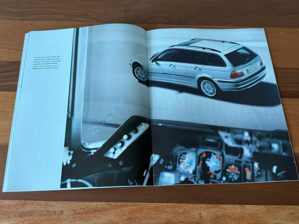BMW-E46 Touring, 2000 a-Dealership-Sales-Brochure