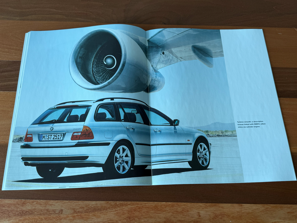 BMW-E46 Touring, 2000 a-Dealership-Sales-Brochure