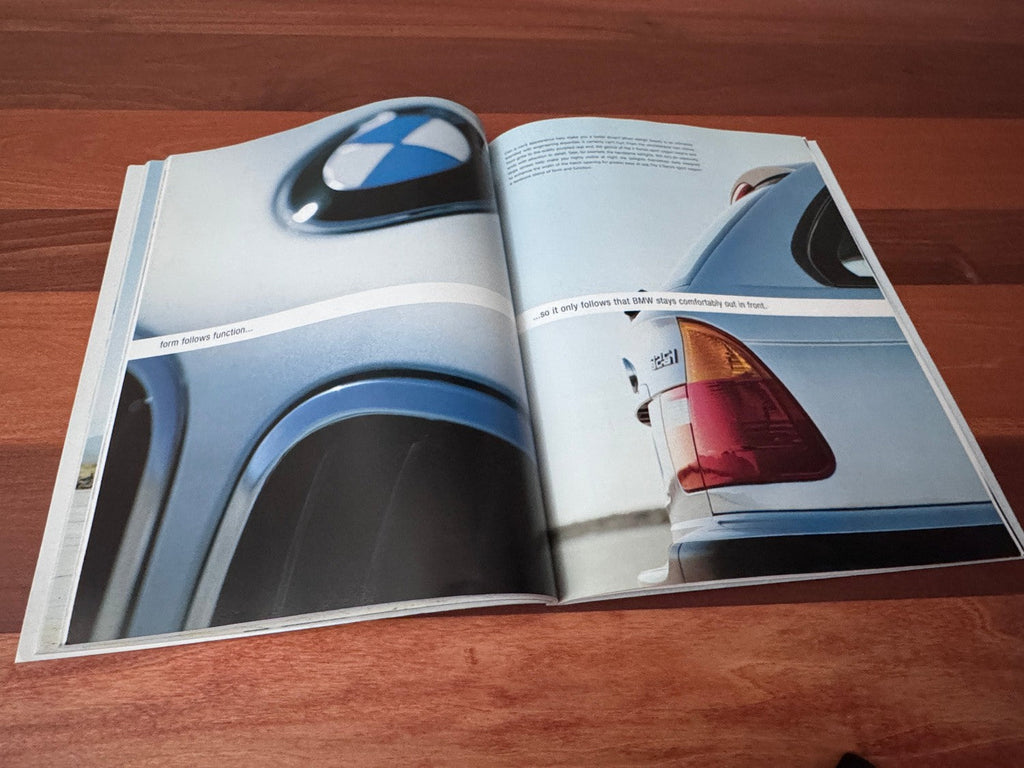 BMW-E46 Touring, 2001-Dealership-Sales-Brochure