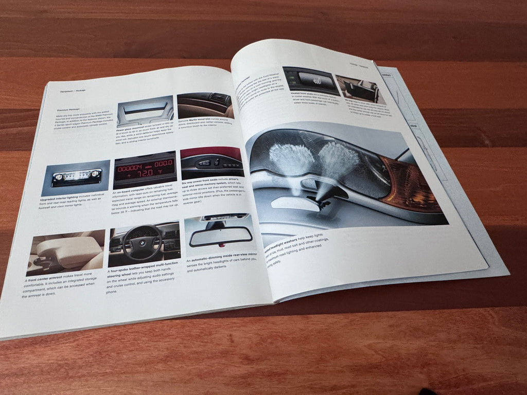 BMW-E46 Touring, 2001-Dealership-Sales-Brochure