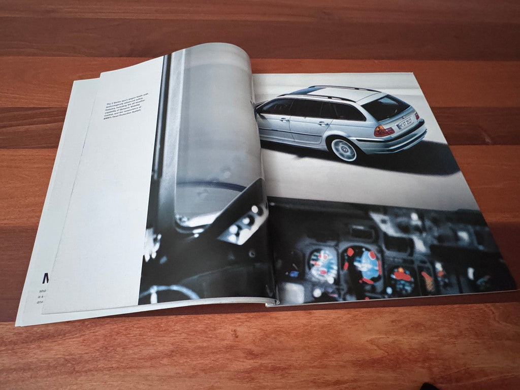 BMW-E46 Touring, 2001-Dealership-Sales-Brochure