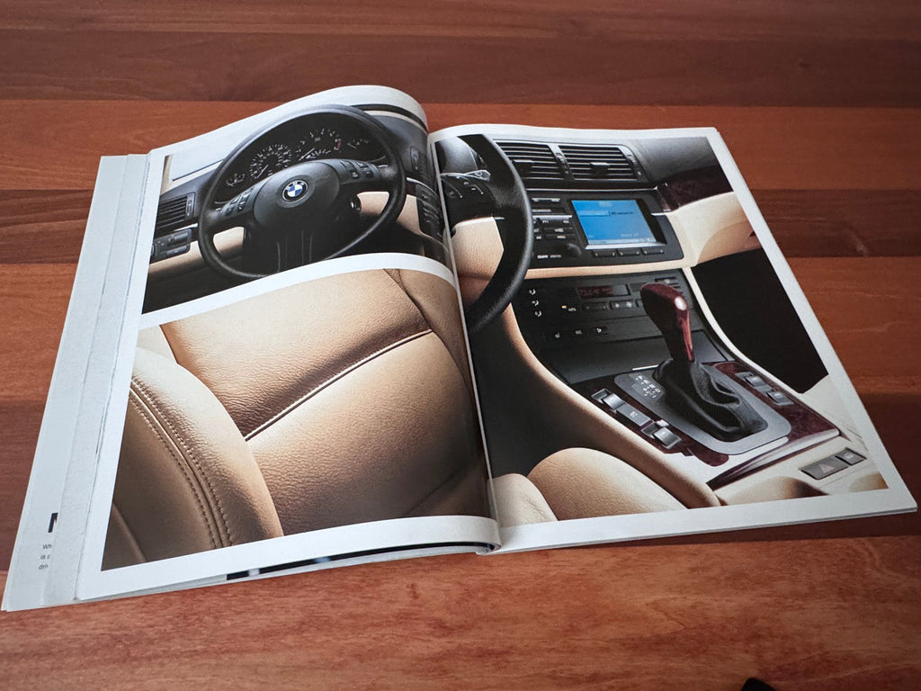 BMW-E46 Touring, 2001-Dealership-Sales-Brochure