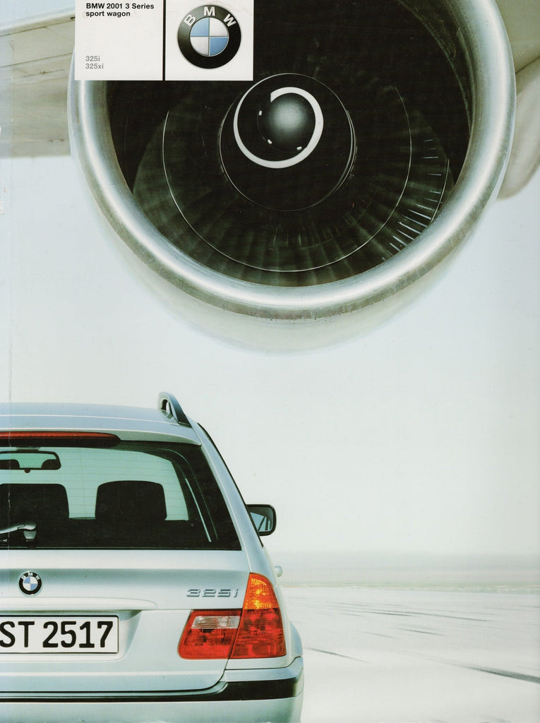 BMW-E46 Touring, 2001-Dealership-Sales-Brochure