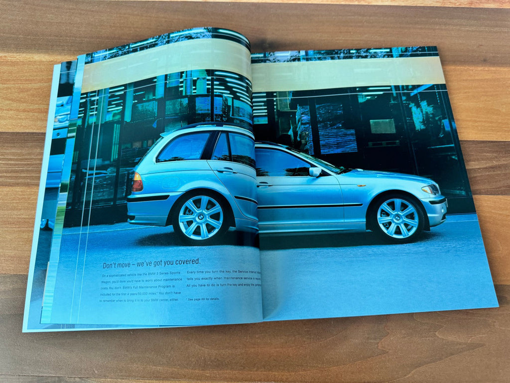 BMW-E46 Touring, 2003-Dealership-Sales-Brochure