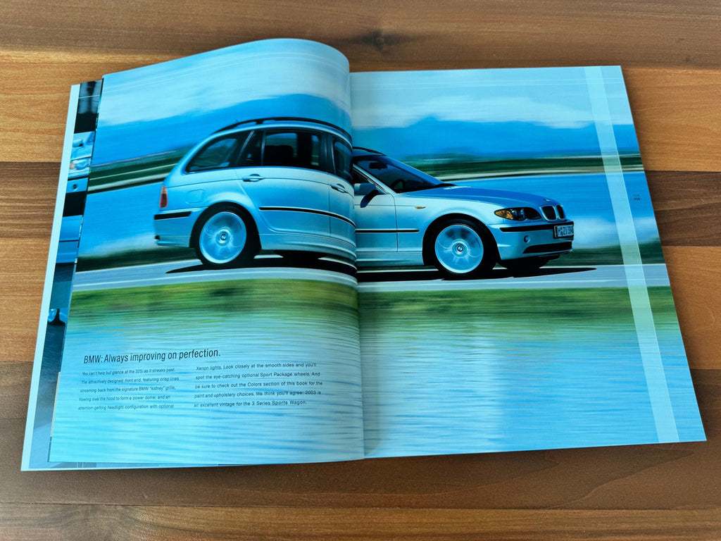 BMW-E46 Touring, 2003-Dealership-Sales-Brochure